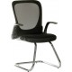 Flip Mesh Visitor Boardroom Chair - Foldaway Arms